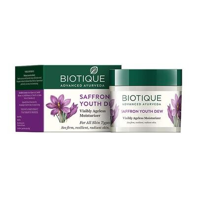 Biotique Bio Saffron Dew Youthful Nourishing Day Cream - 50G