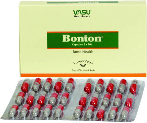 Vasu Pharma Herbals - Bonton Capsule - 60 Capsules (2 x 30 Caps)