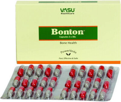 Vasu Pharma Herbals - Bonton Capsule - 60 Capsules (2 x 30 Caps)