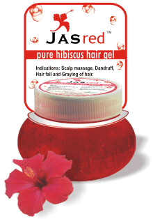 Brihans Jasred Pure Hibiscus Hair Gel - 125G
