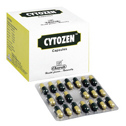 Charak Pharma Cytozen Capsules - 80 Capsules (4 Strips x 20 Caps)