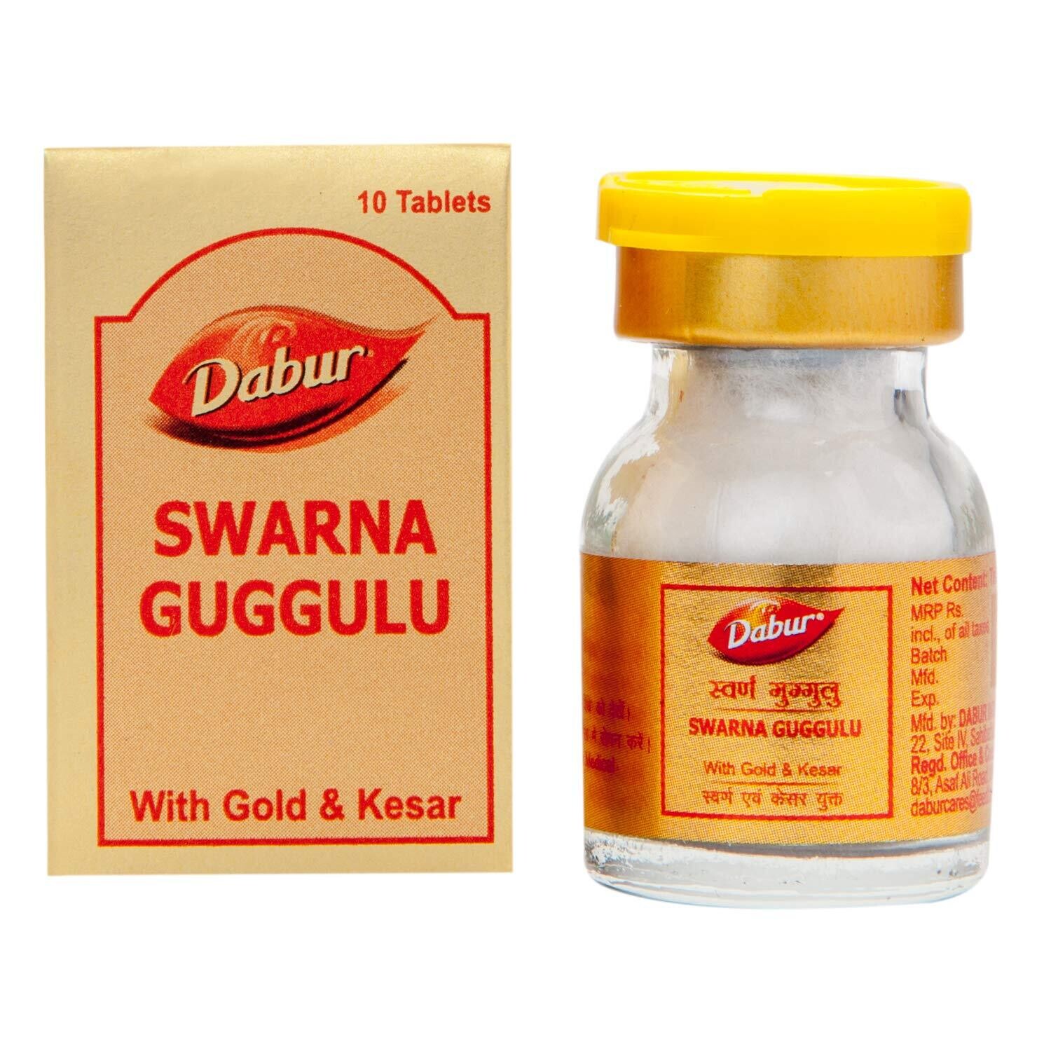 Dabur Swarna Guggulu Gold - 40 Tablets