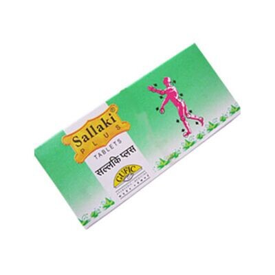 Gufic Biosciences Sallaki Plus Tablets - 80 Tablets (8 x 10 Tabs)