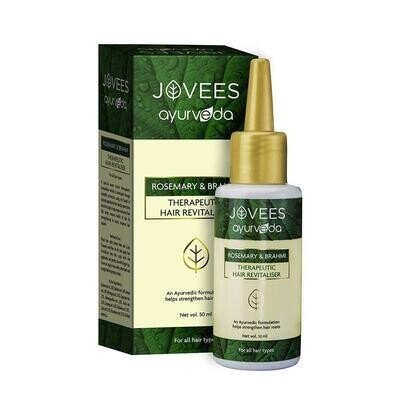 Jovees Ayurveda Rosemary and Sage Therapeutic Hair Revitaliser - 200ml (4 x 50ml)