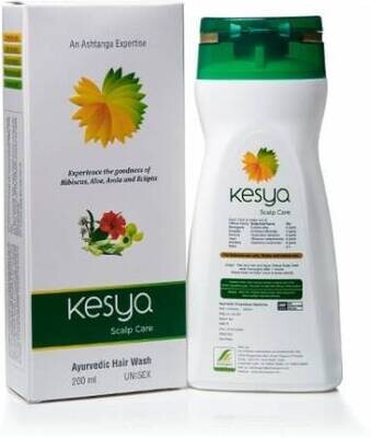 K.S.Varier&#39;s Ashtanga Ayurvedics - Kesya Skalp Kare - 400ml (4 Bottles x 100ml)