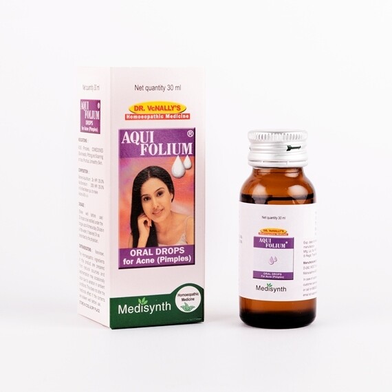 Medisynth Aquifolium Drops - 120 ml (30ml x 4)
