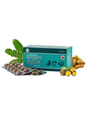 Pankajakasthuri Herbals Ilogen Excel Tablets - 200Tablets