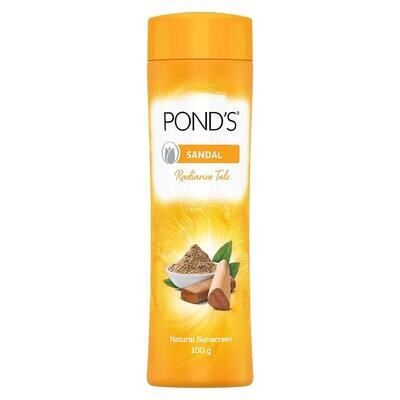Pond&#39;s Sandal Radiance Talc - 100g