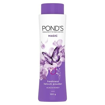 Pond&#39;s Magic Freshness Talcum Powder ( Acacia Honey) - 100G