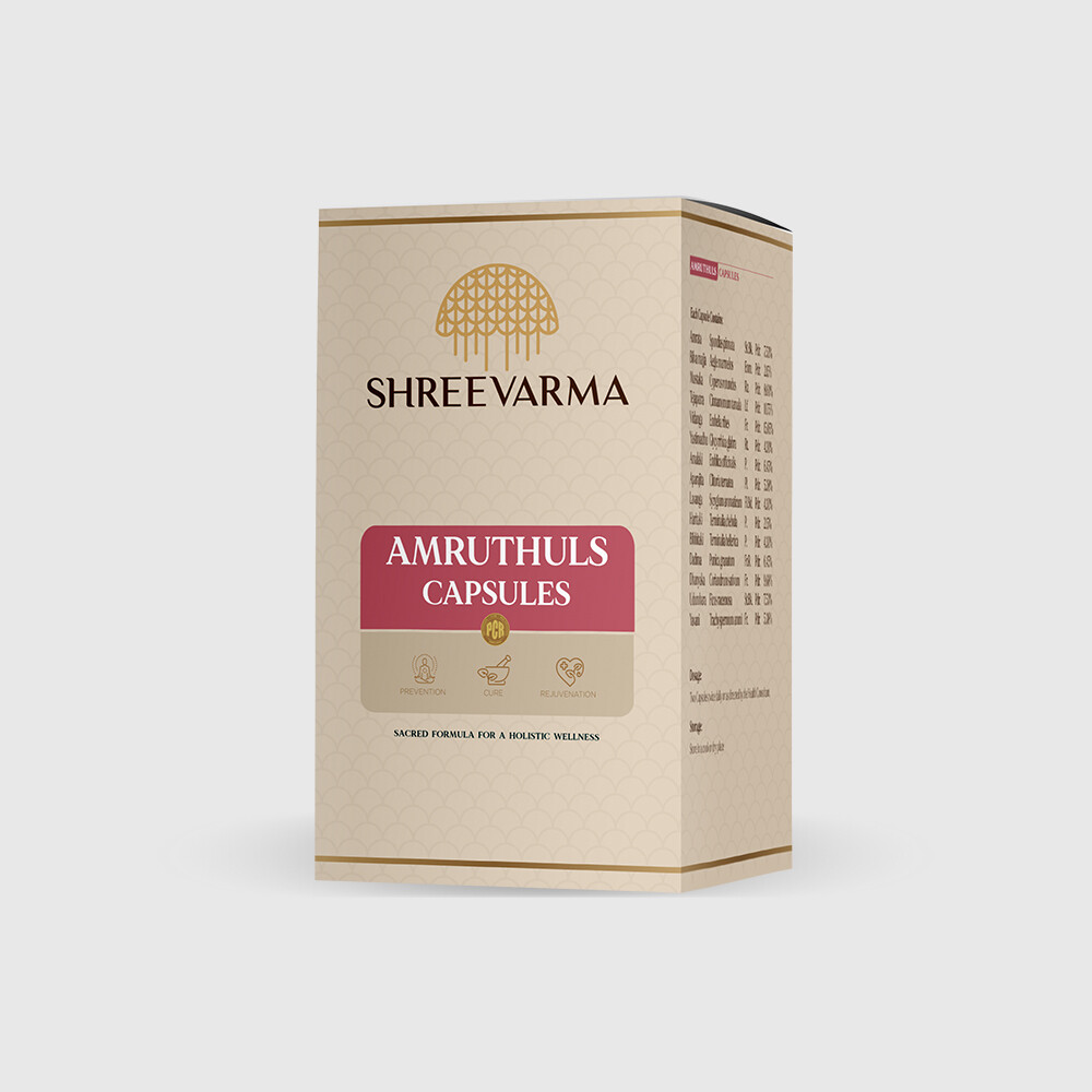Shree Varma Amruthuls Capsules - 120 Capsules