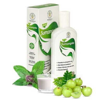 Sreedhareeyam Ayurveda Special Sumangala Thailam (Ayurvedic Hairoil) - 200ml (2 x 100ml)