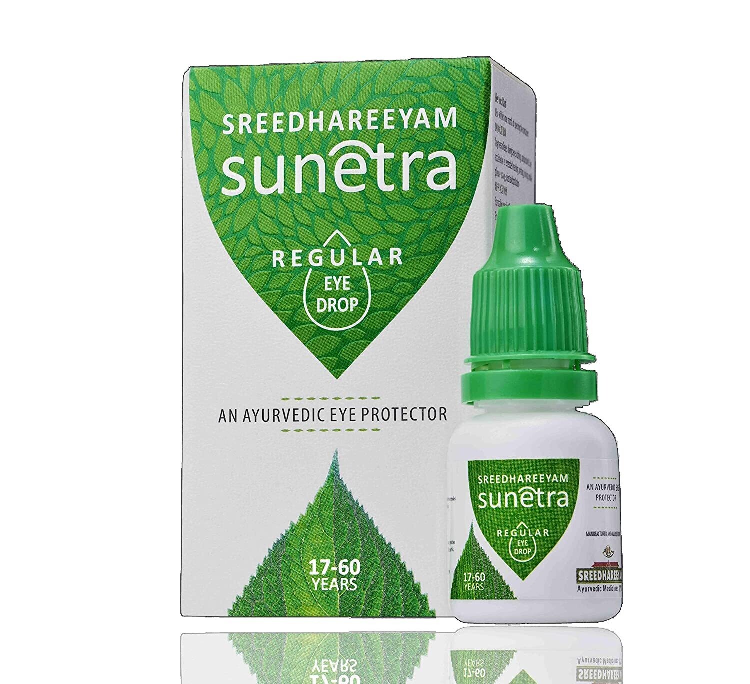 Sreedhareeyam Sunetra Regular Eye Drops - 60ml (6 x 10ml)