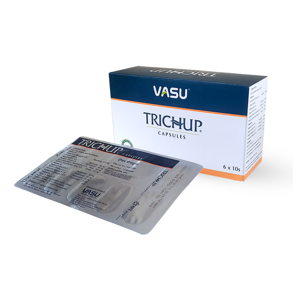 Vasu Pharma Herbals Trichup Capsule - 60 Capsules