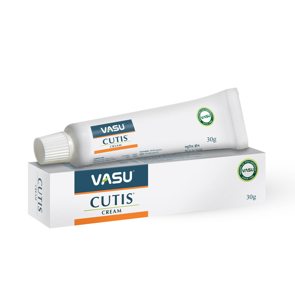 Vasu Pharma Herbals Cutis Cream - 100g (4 x 25g)