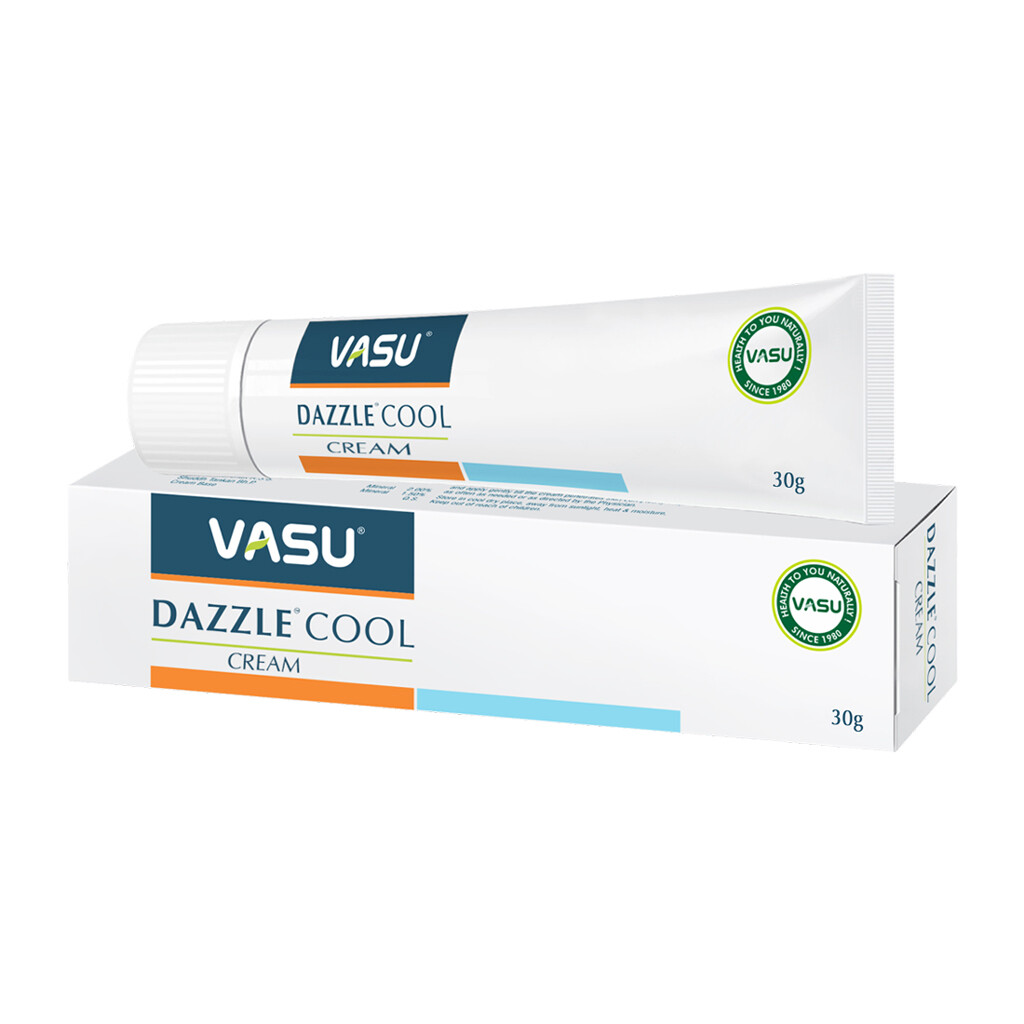 Vasu Pharma Dazzle Cool Cream - 60g (2 x 30g)