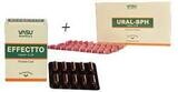 Vasu Pharma Herbals Ural BPH +Effectto Capsule - 60 Capsules (30 Ural BPH + 30 Effectto Caps)