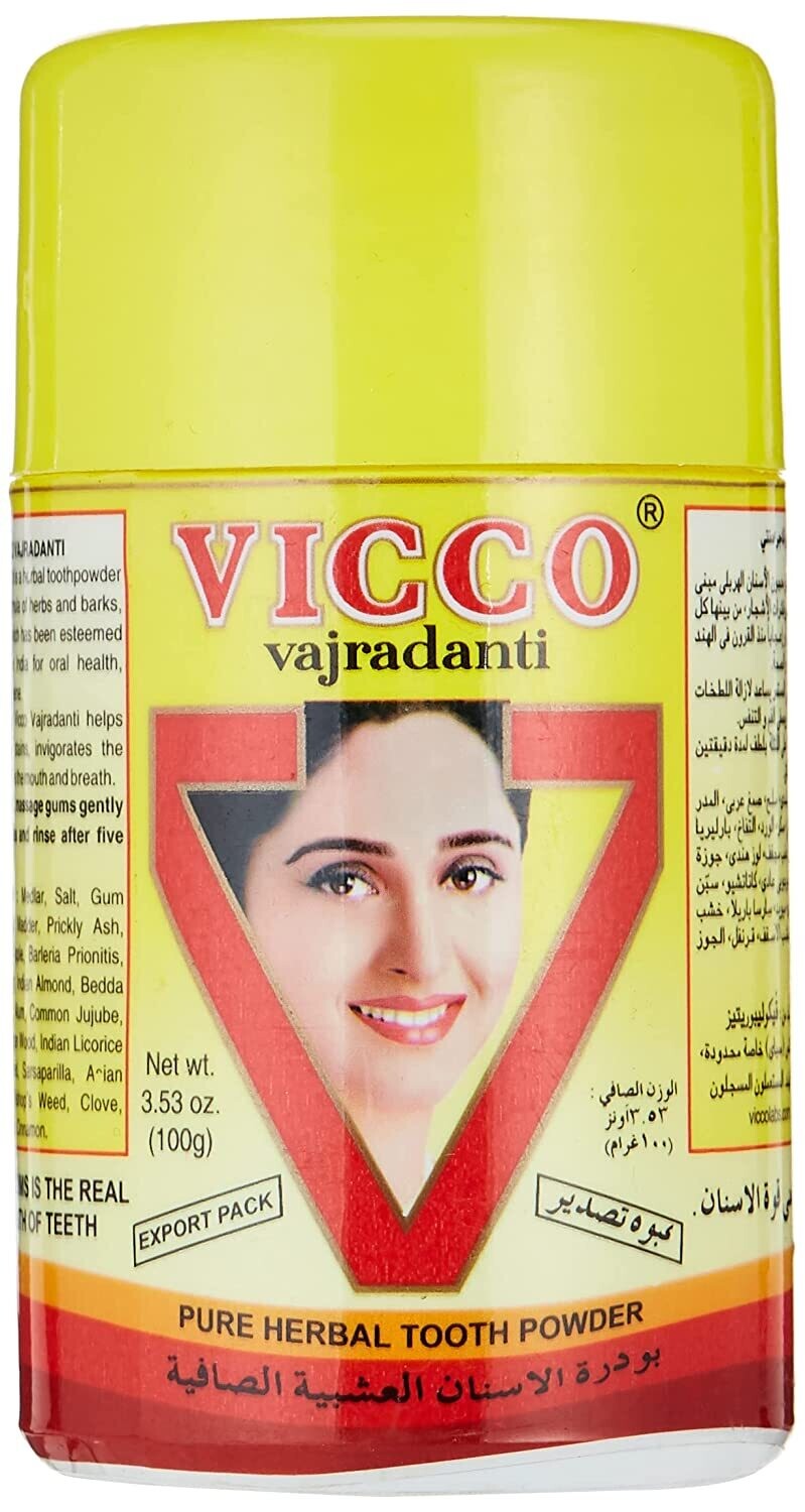 Vicco Vajradanti Tooth Powder - 200g (2 x 100g)