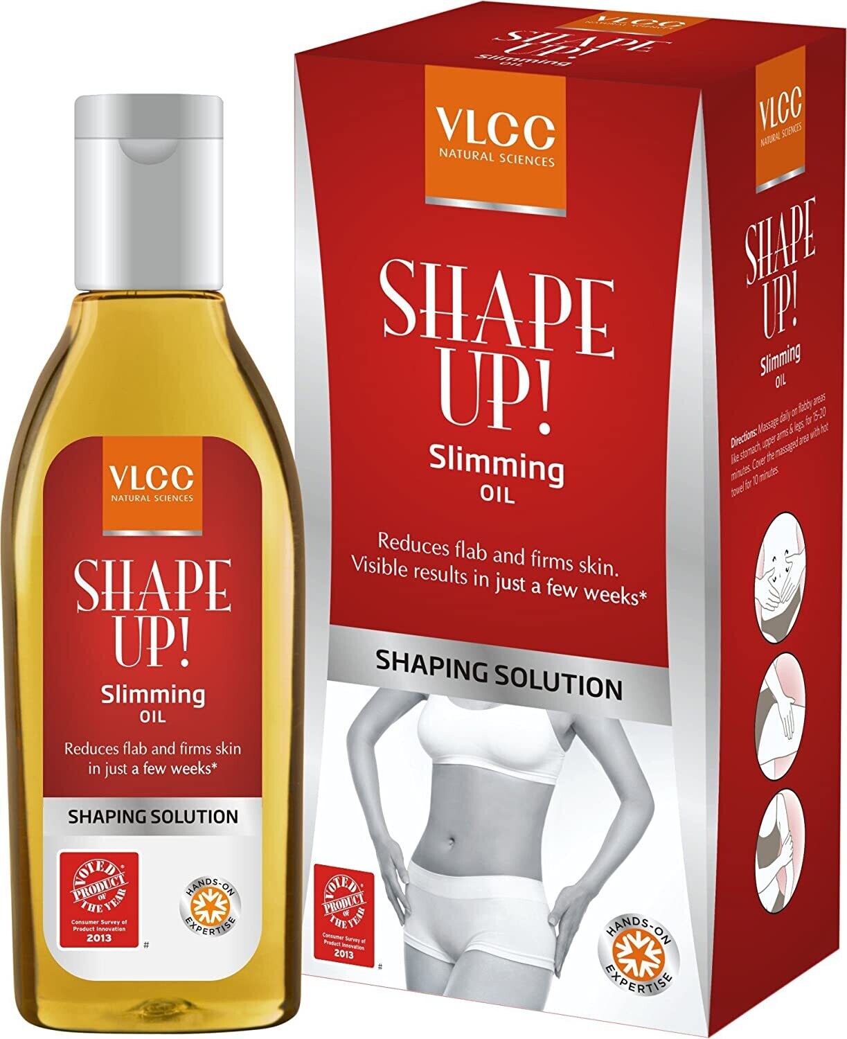 VLCC Shape Up Slimming Oil - 200ml (2 x 100ml)