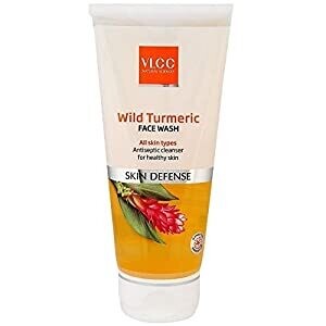 VLCC Wild Turmeric Face Wash - 160ml (2 x 80ml)