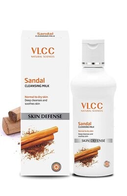 VLCC Sandal Cleansing Milk - 200ml (2 x 100ml)