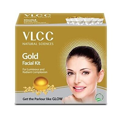 VLCC Gold Radiance Facial Kit - 1Kit