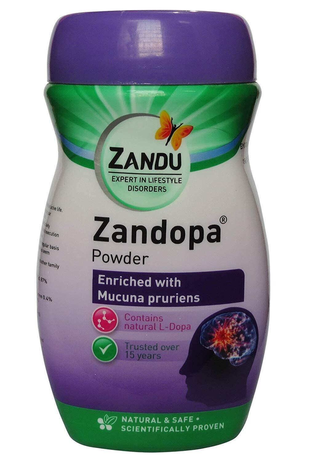 Zandu Ayurveda Zandopa Powder - 2 Bottles (2 x 200g)