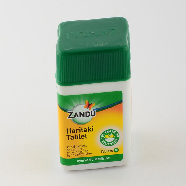Zandu Haritaki Tablets - 120Tablets (3x40Tablets)