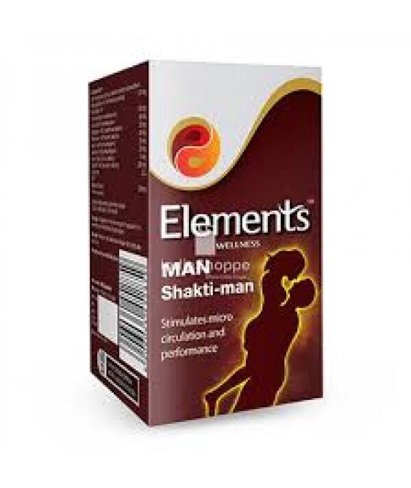Elements Man Shakti-man - 60 Capsules