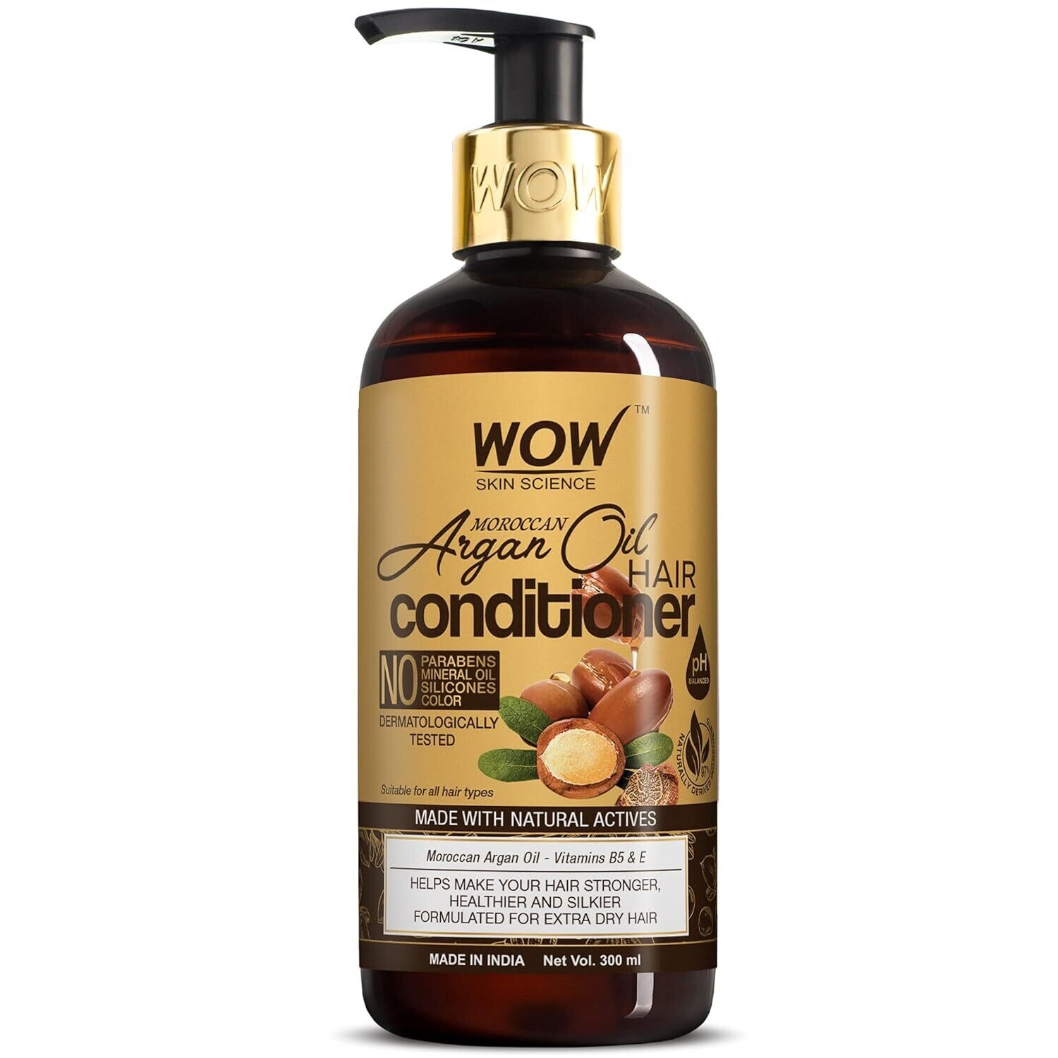 WOW Skin Science Moroccan Argan Oil Conditioner - 300 ML