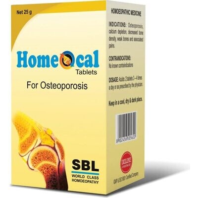 SBL&#39;s HOMEOCAL - 25 GM (Pack Of 4)
