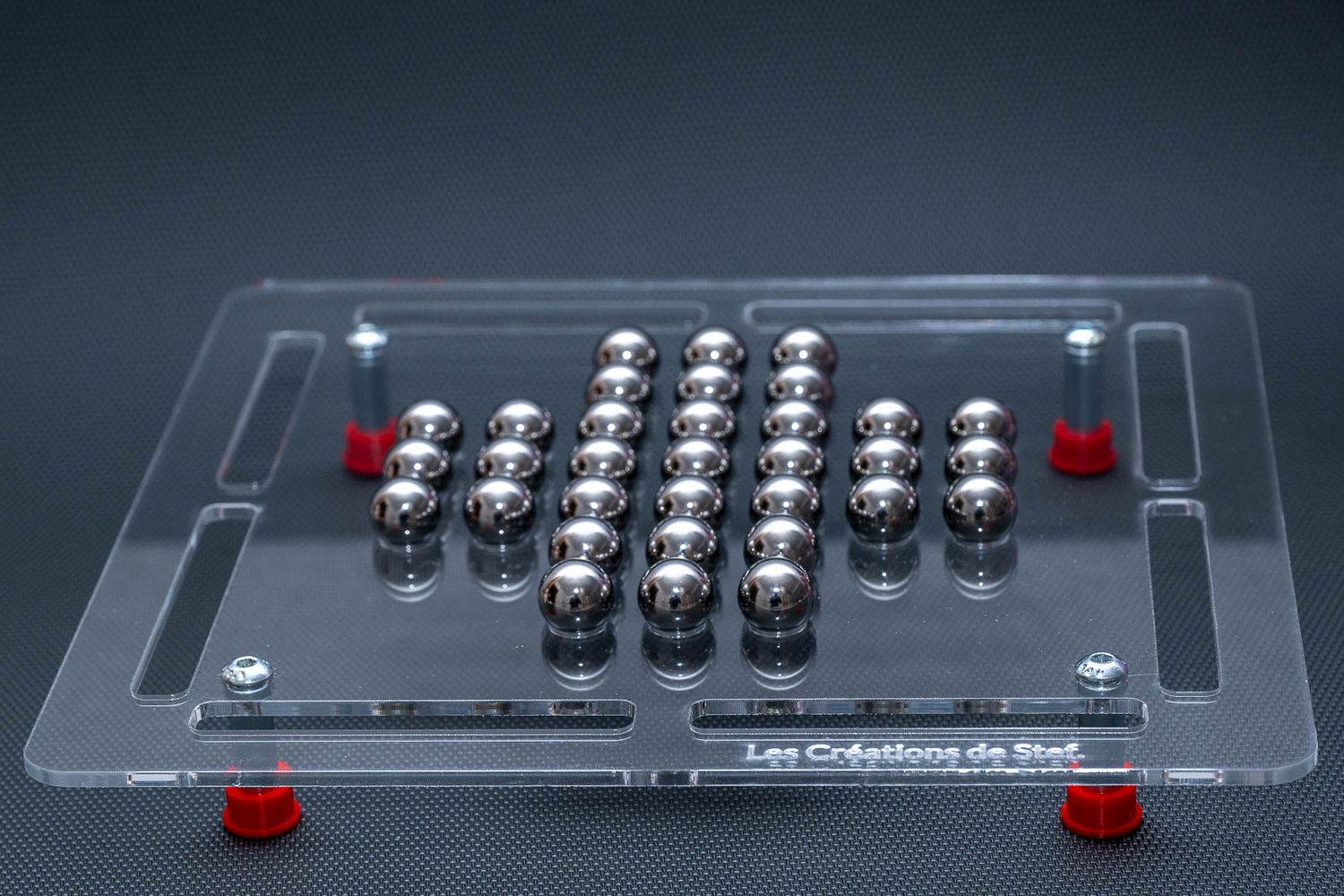 Solitaire Plexiglas transparent 3 mm