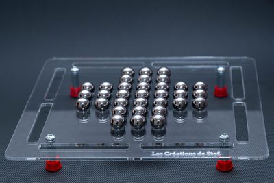 Solitaire Plexiglas transparent 3 mm