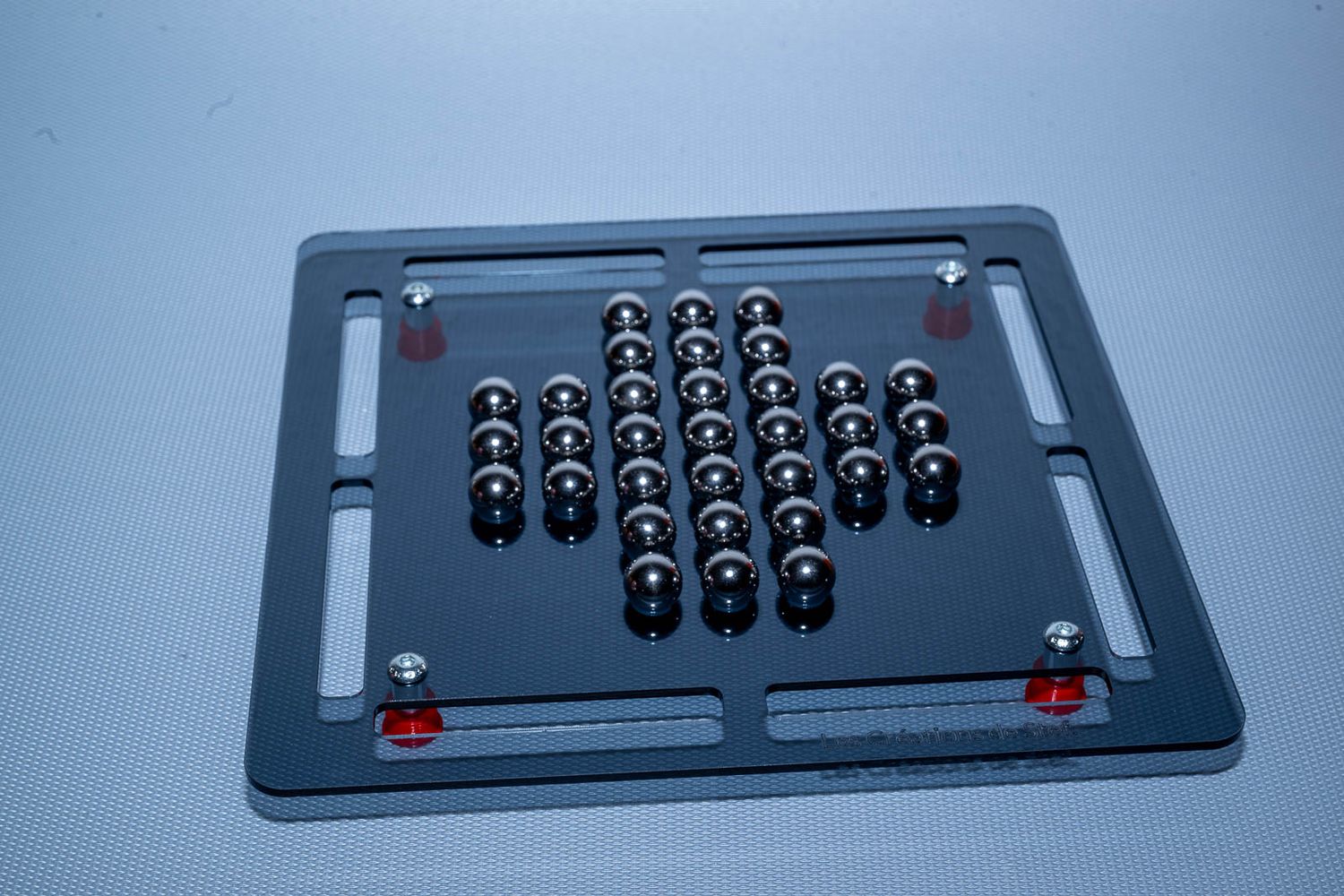 Solitaire Plexiglas anthracite 3 mm