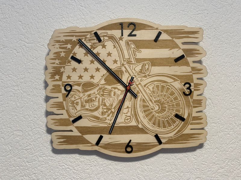 Horloge Harley Davidson