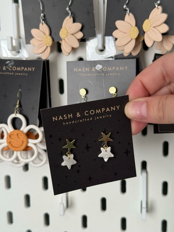 Tiny Star Earrings