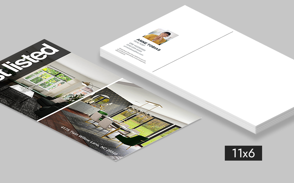 Radius Mailed Postcards - Super Jumbo