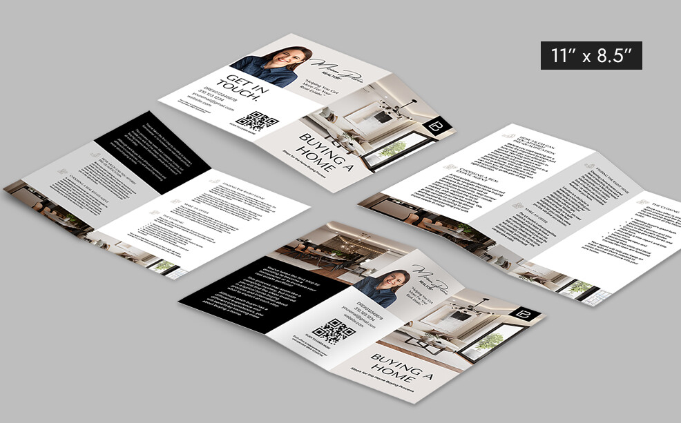 11" X 8.5" Brochures (Bifold and Trifold)