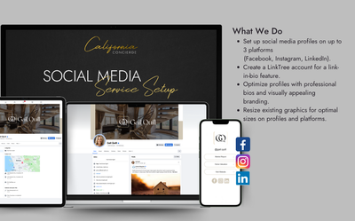 Social Media Setup Service