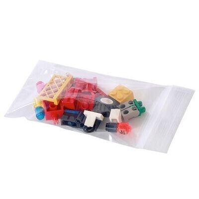 2 2" x 3" - 2 mil Clear Reclosable Bags