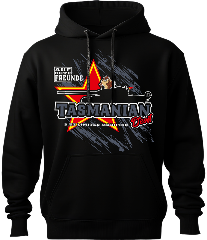 Tasmanien Devil Hoodie - Tractorpulling Motorsport