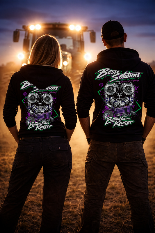 BEST SOLUTION Hoodie - Tractorpulling Motorsport