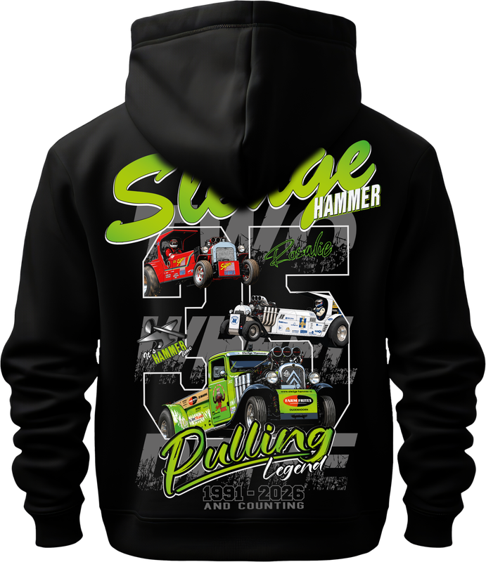 Sledge Hammer 35 Years Hoodie - Tractorpulling Motorsport