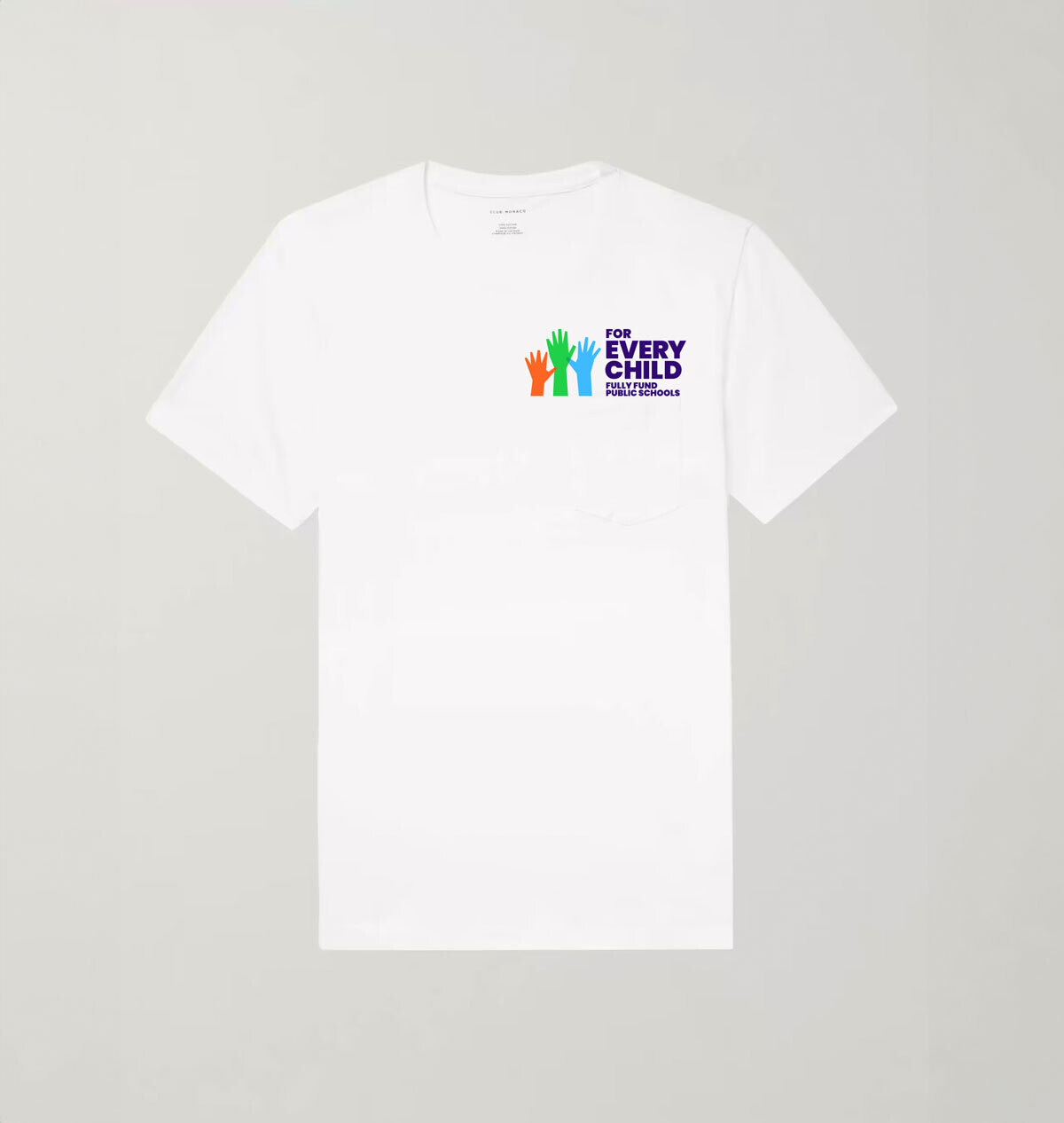 For Every Child Tee White