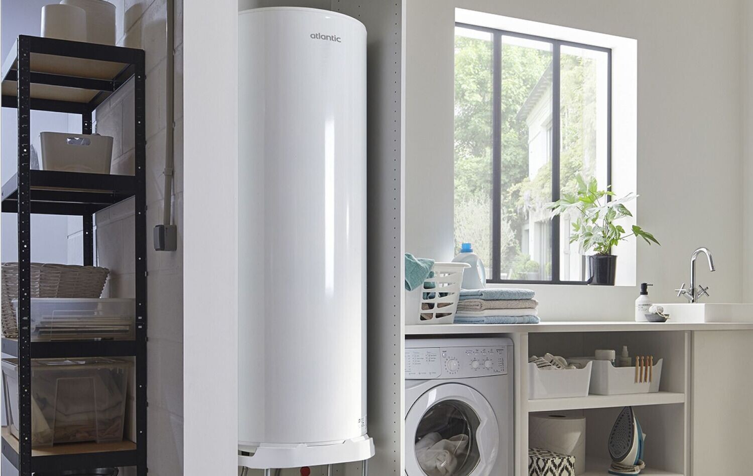 Chaufféo  200 Litres version verticale murale compacte livré Avec pose