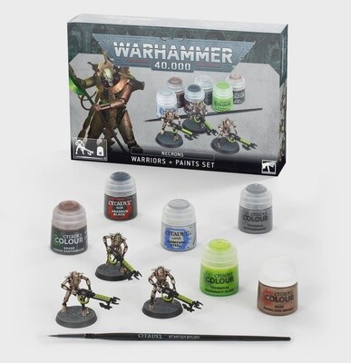 WARHAMMER 40k Necrons Warriors + Paints Set