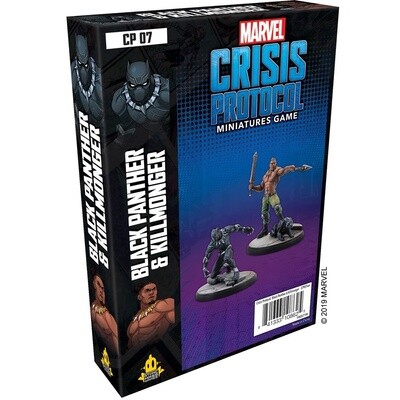 Black Panther and Kilmonger: Marvel Crisis Protocol