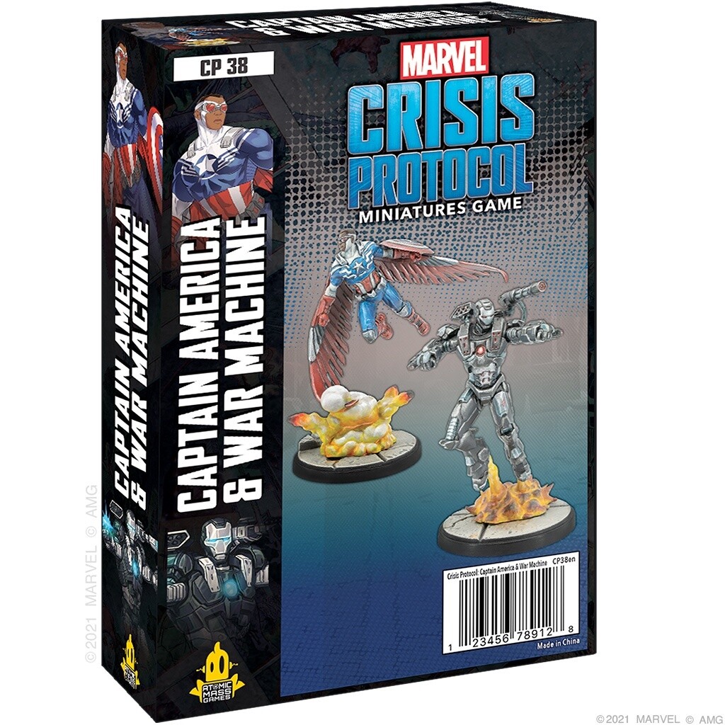Captain America & War Machine: Marvel Crisis Protocol