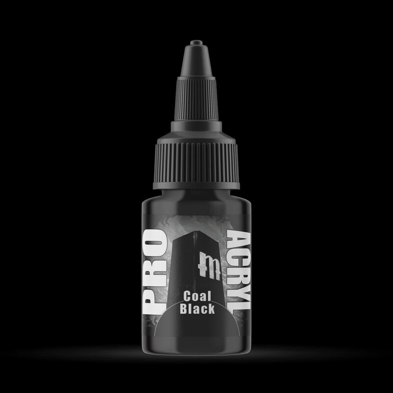 002-Pro Acryl Coal Black