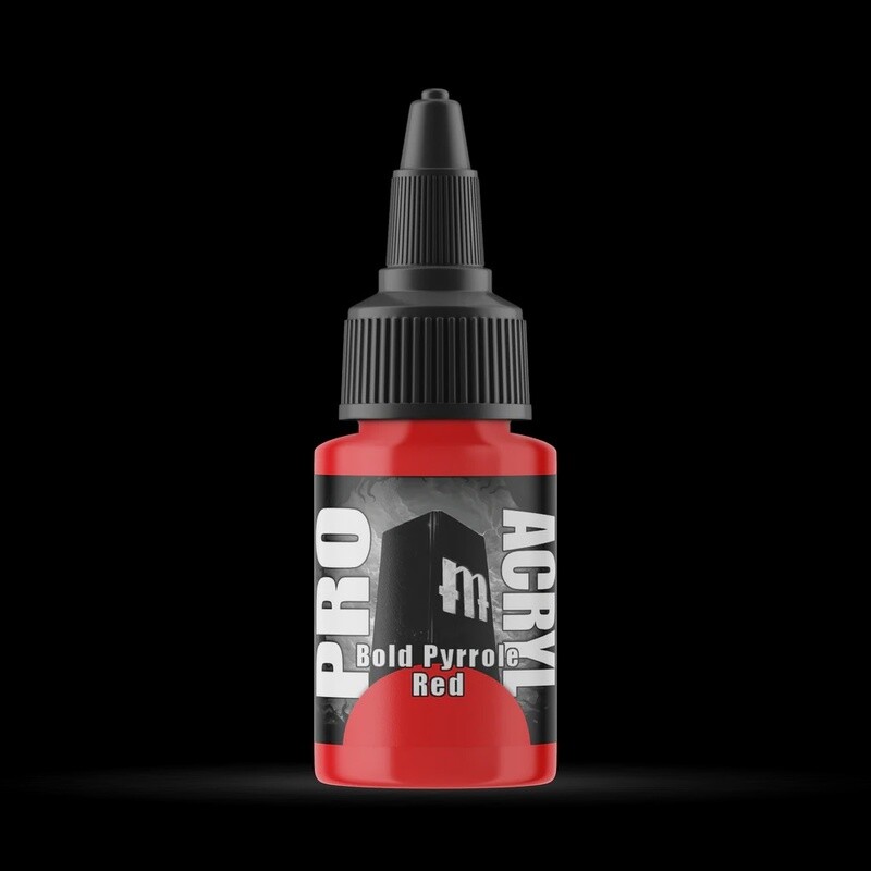 003-Pro Acryl Bold Pyrrole Red