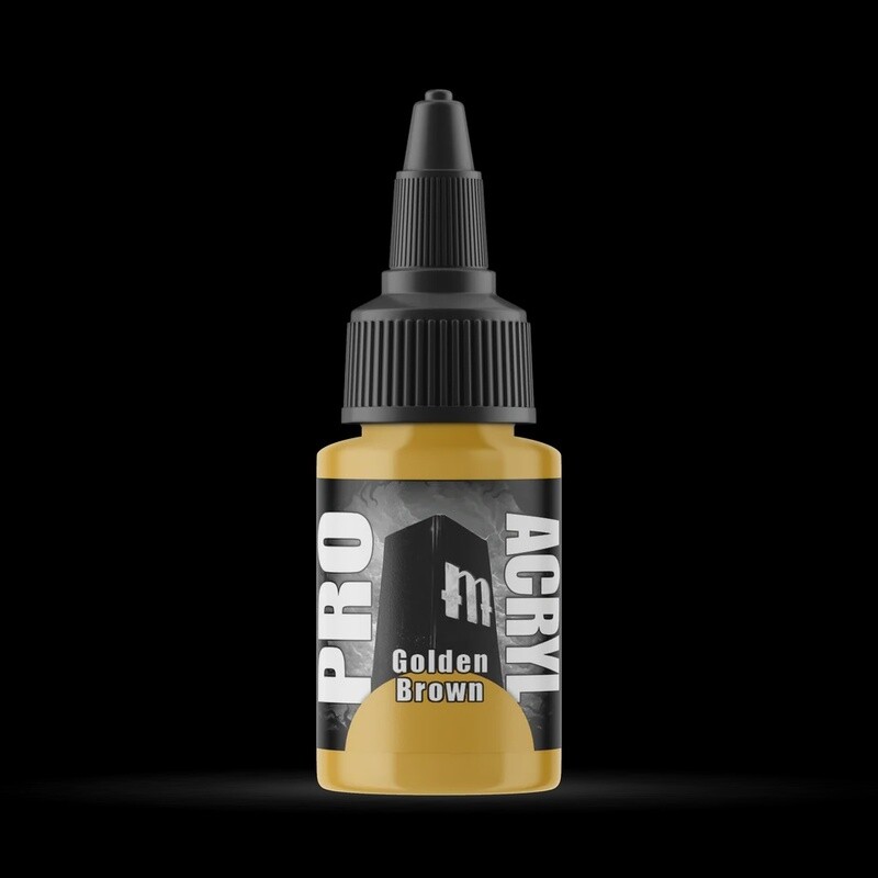 017-Pro Acryl Golden Brown